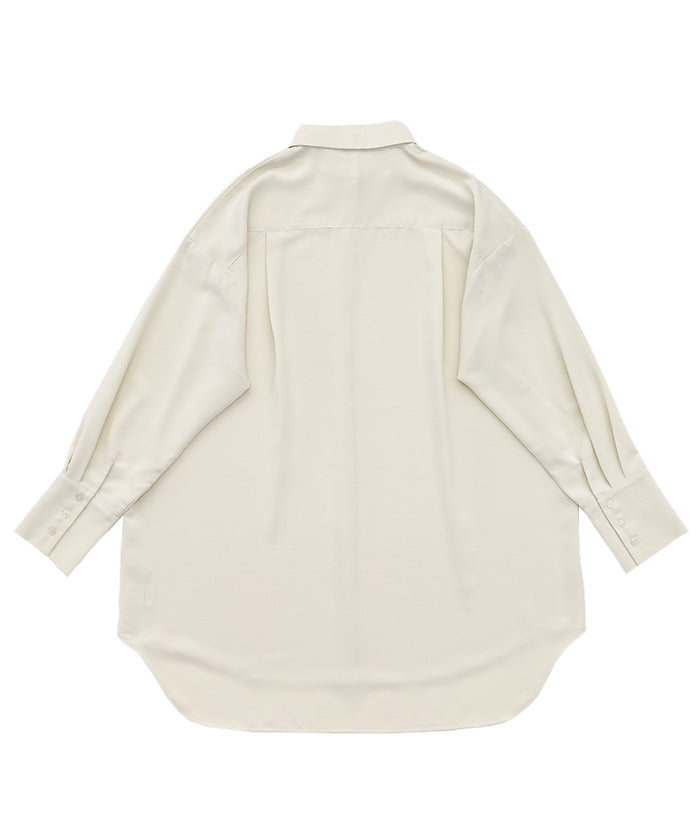シルキータッチオーバーシャツ【SALE】