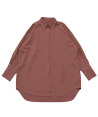 シルキータッチオーバーシャツ