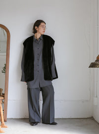 シルキータッチオーバーシャツ