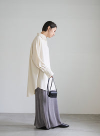 シルキータッチオーバーシャツ