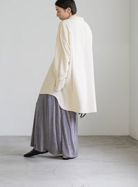 シルキータッチオーバーシャツ