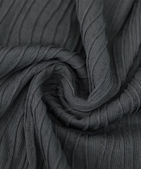 ハイネックシアーウェーブトップス