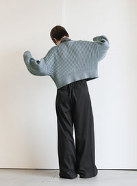 ダブルジップショートカーディガン【official限定】