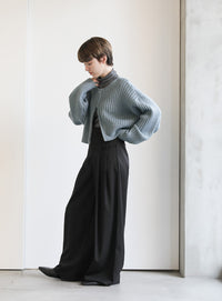 ダブルジップショートカーディガン【official限定】