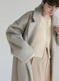 ダブルジップショートカーディガン【official限定】