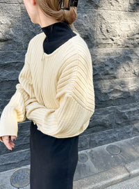 ダブルジップショートカーディガン【official限定】