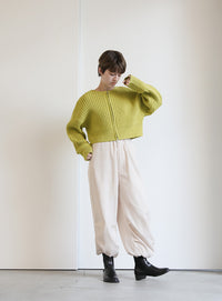 ダブルジップショートカーディガン【official限定】