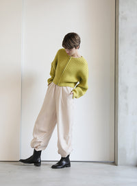 ダブルジップショートカーディガン【official限定】