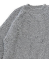 フェザーバックスリットオーバーニット