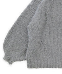 フェザーバックスリットオーバーニット