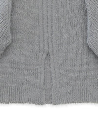 フェザーバックスリットオーバーニット