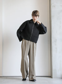 スリーブタックショートジャケット