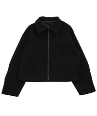 スリーブタックショートジャケット