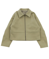 スリーブタックショートジャケット