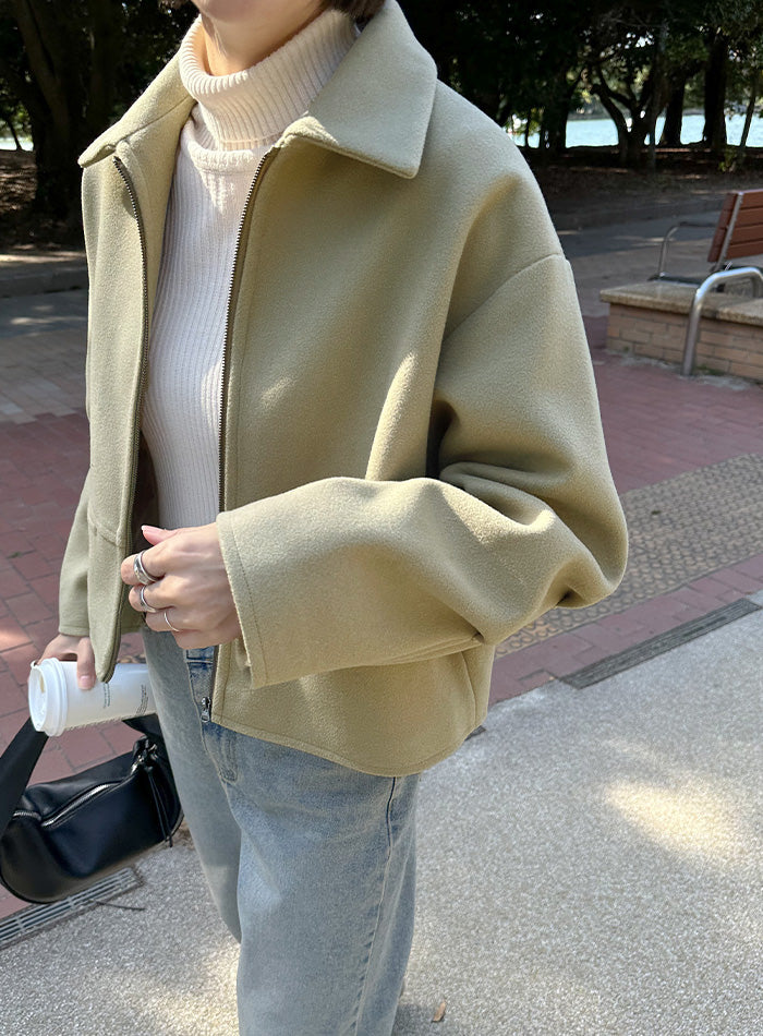 スリーブタックショートジャケット – SELECT MOCA