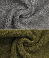 メランジリブニットロングスカート