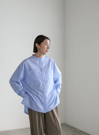 ダブルポケットクリーンシャツ