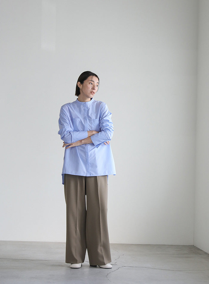 ダブルポケットクリーンシャツ