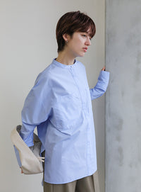 ダブルポケットクリーンシャツ