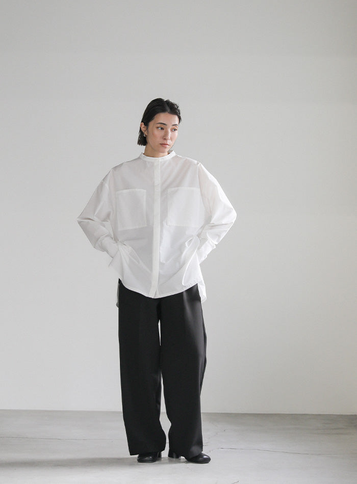 ダブルポケットクリーンシャツ