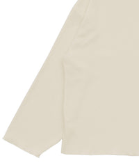 キーネックワッフルトップス