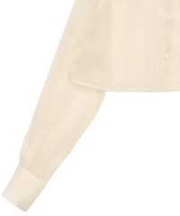 ショートシアーシャツ