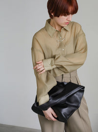 ショートシアーシャツ