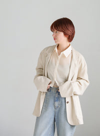 ショートシアーシャツ