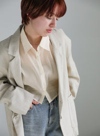 ショートシアーシャツ