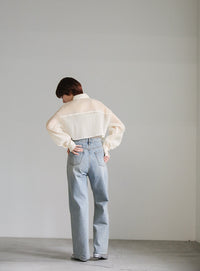 ショートシアーシャツ