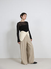 デニムチューブビスチェ