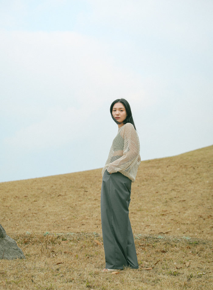 メッシュオーバールーズニット【SALE】 – SELECT MOCA