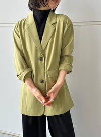 【サイズ展開あり】シンプルテーラードジャケット【by SON】
