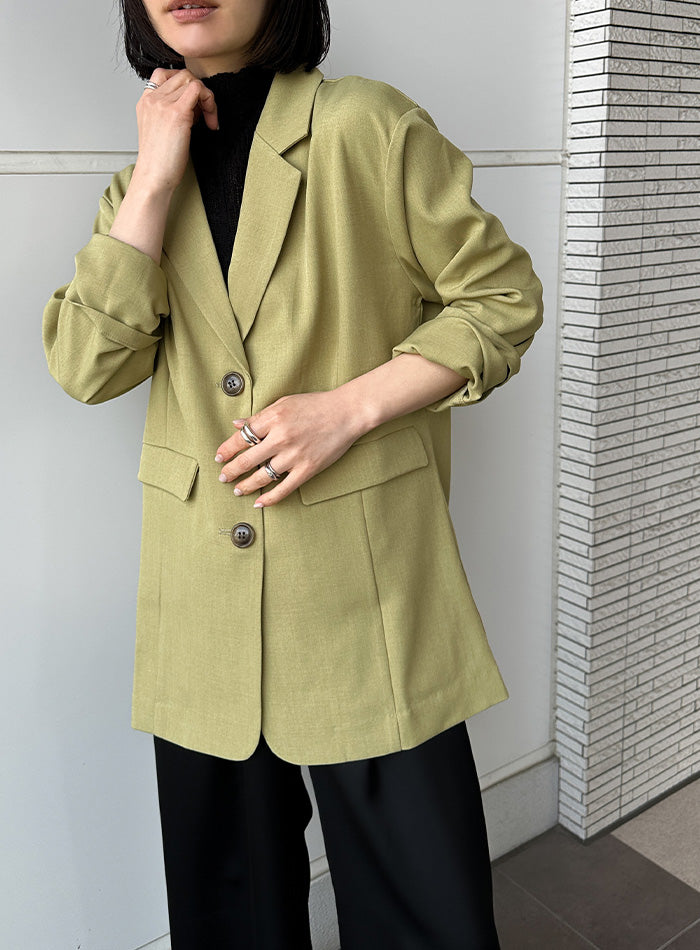 サイズ展開あり】シンプルテーラードジャケット【by SON】 – SELECT MOCA