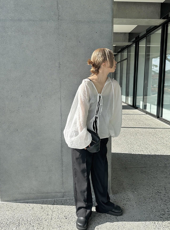 2WAYボリュームオーバーブラウス【by SON】 – SELECT MOCA