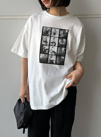 【選べる】アソートプリントオーバーサイズTシャツ【by SON】
