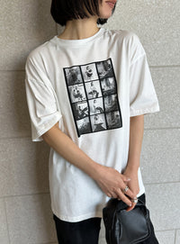 【選べる】アソートプリントオーバーサイズTシャツ【by SON】
