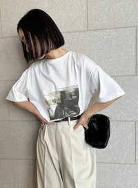 【選べる】アソートプリントオーバーサイズTシャツ【by SON】