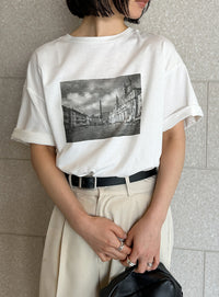 【選べる】アソートプリントオーバーサイズTシャツ【by SON】