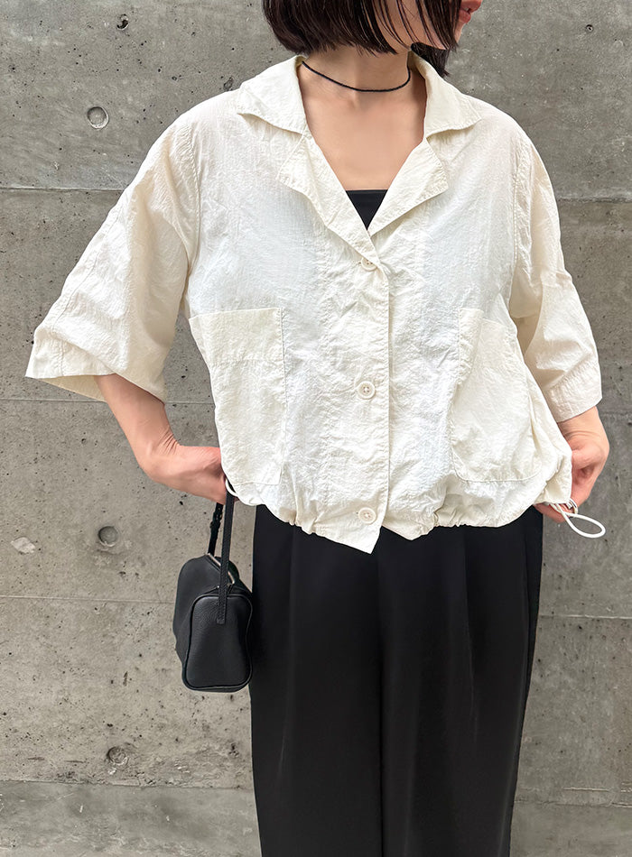 ナイロンハーフスリーブジャケット【by SON】 – SELECT MOCA