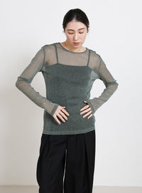 ラメシアートップス