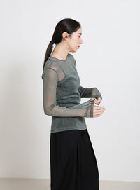 ラメシアートップス