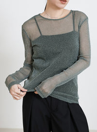 ラメシアートップス