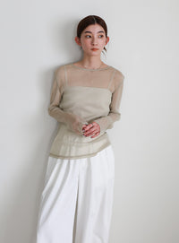 ラメシアートップス