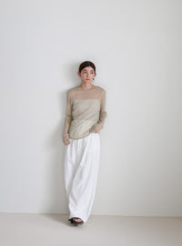 ラメシアートップス