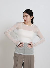 ラメシアートップス