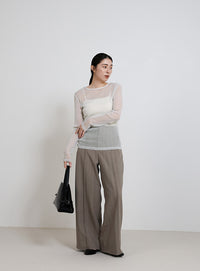 ラメシアートップス