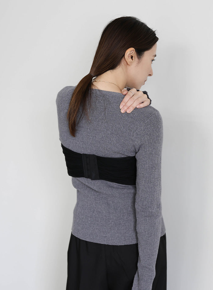 チュールビスチェ