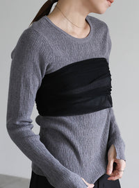 チュールビスチェ