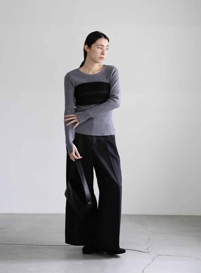 チュールビスチェ